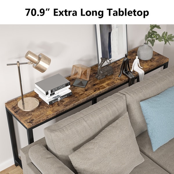 70 9 Inch Extra Long Sofa Table Narrow Long Console Table Behind Couch Overstock 32388038 There are 102 behind couch table for sale on etsy, and they cost $478.85 on average. 70 9 inch extra long sofa table narrow