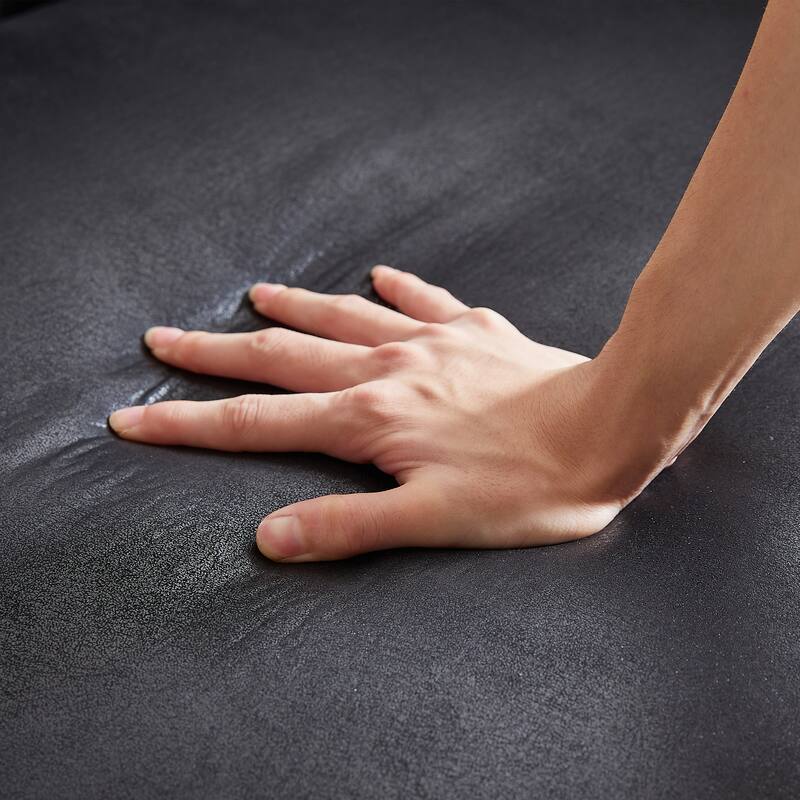 Chesterfield 85.5" Tech Fabric 3-seater Sofa with Cushions