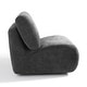 preview thumbnail 22 of 54, 33'' W Swivel Armless Sponge Filling Bean Bag Accent Chair Lounger