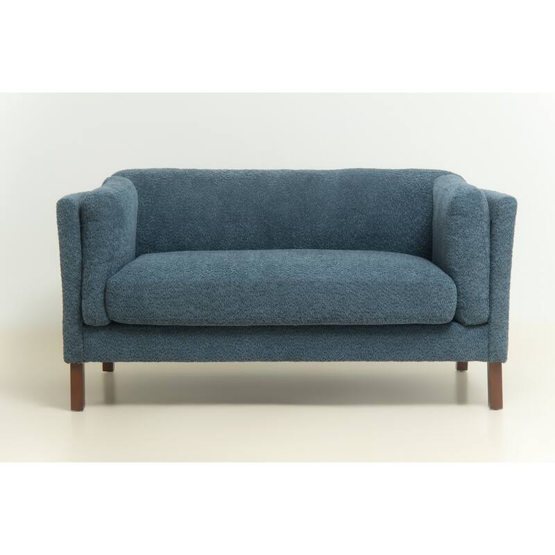 Christopher Knight Home - Chenille Upholstered Loveseat Sofa with Removable Cushion 58.3" Accent Sofa