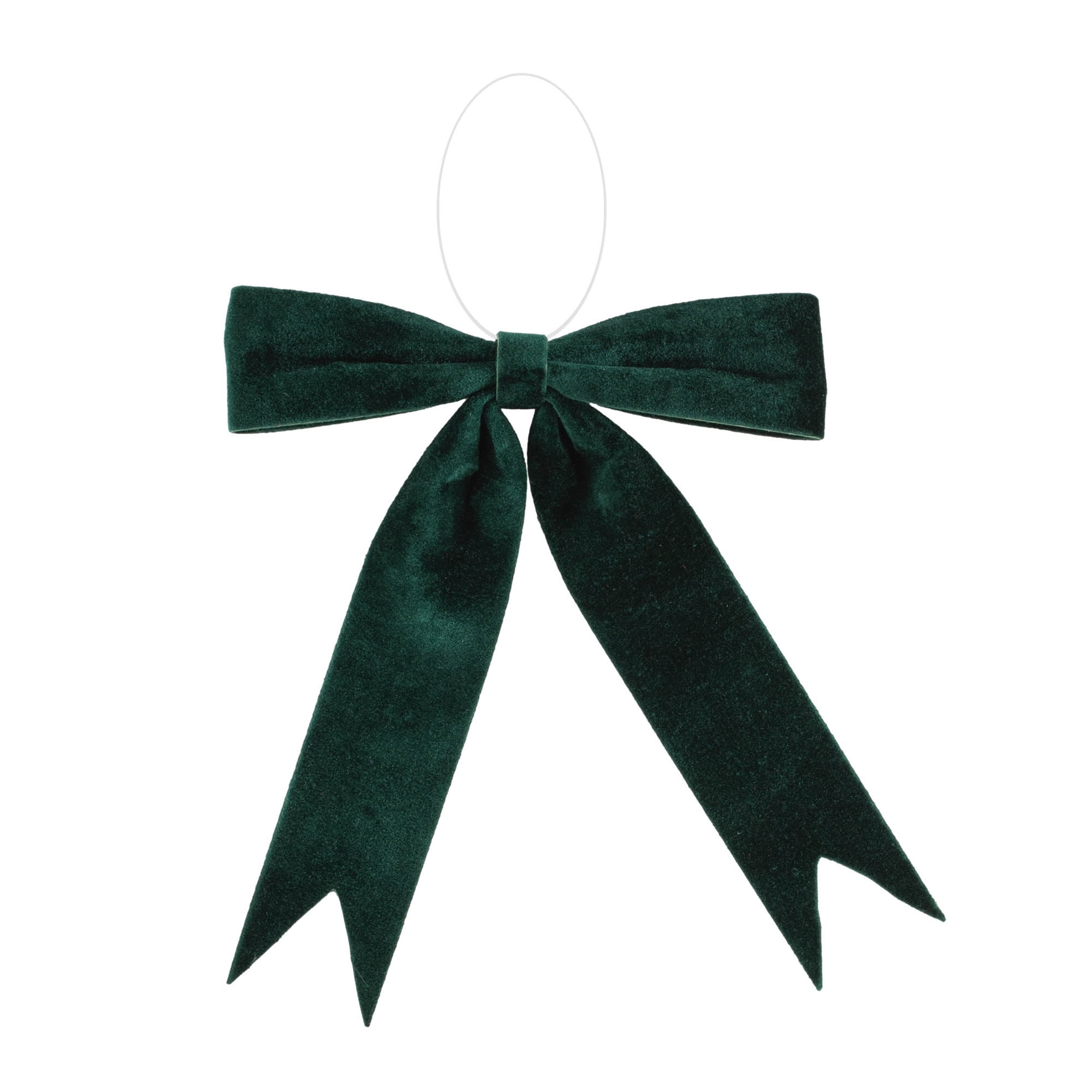 Emerald Green Holiday Bow (Set of 2)