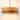 Breaux 4-Light Wood Veneer Drum Chandelier with Black Canopy - 22 in. W