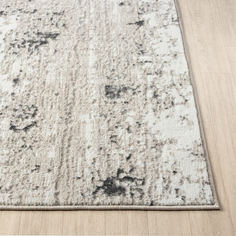 Ava Modern Abstract Performance Indoor Area Rug by Sevita