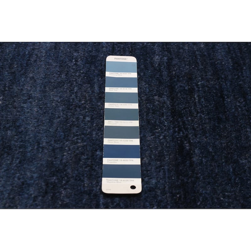 Pak Finest Gabbeh Navy Rug 3'1" x 4'7" - 3'1 x 4'7