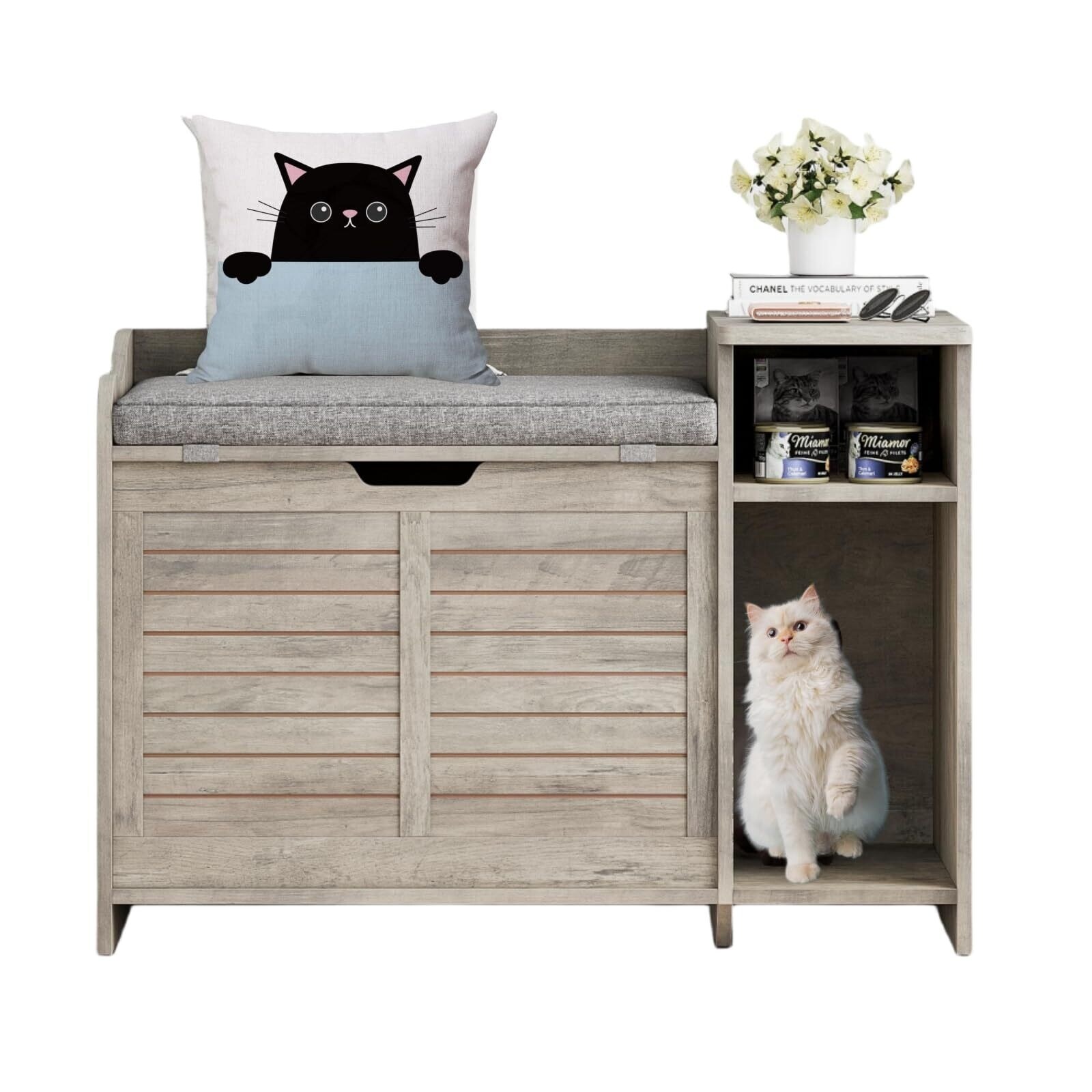Cat Litter Box Enclosure Litter Box Furniture