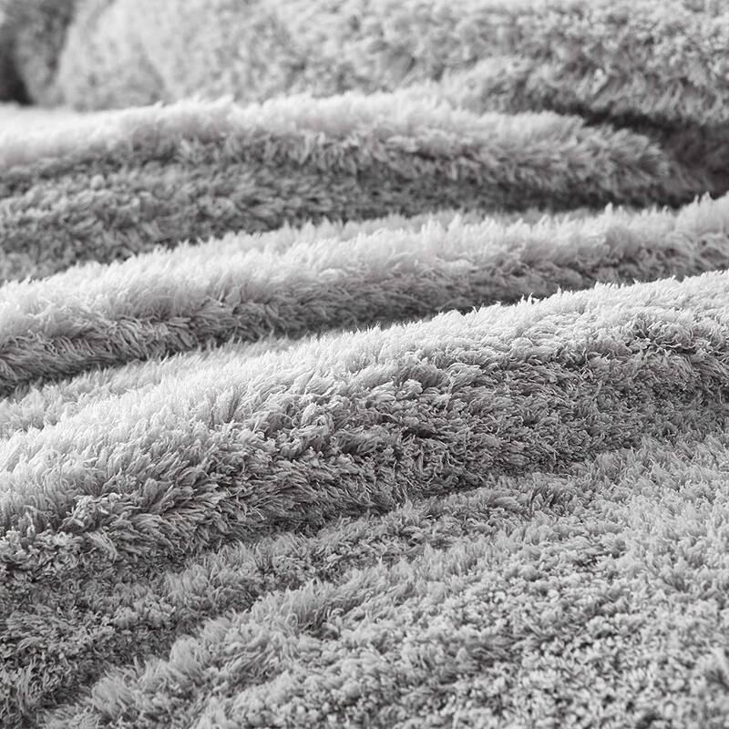 I Know You Know - Coma Inducer® Oversized Comforter Set - Quiet Grey