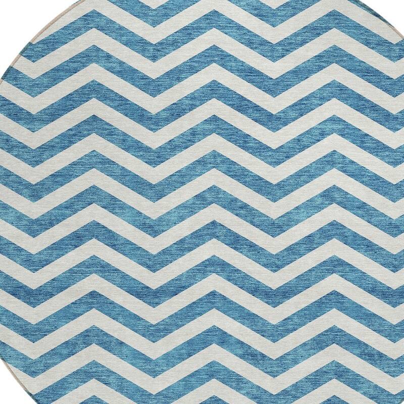 HomeRoots Chevron Transitional Rectangle Outdoor Rug