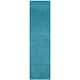 SAFAVIEH Laguna Shag Verdiana Solid Color 2-inch Thick Shag Rug - 2'3" x 6' Runner - Turquoise