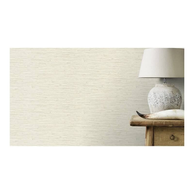 Advantage Hutton Cream Tile Wallpaper - 21 x 396 x 0.025
