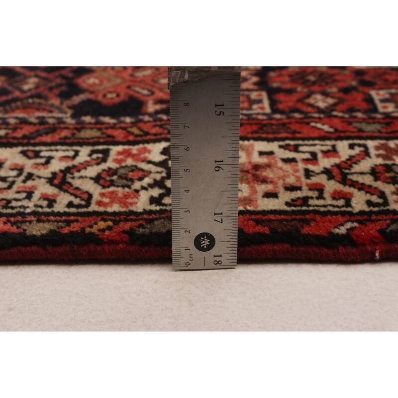 ECARPETGALLERY Hand-knotted Andelz Navy Wool Rug - 2'11 x 10'5