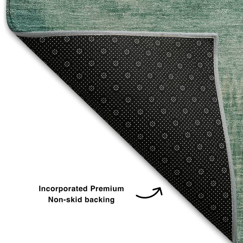 Premium Washable Super Soft Contemporary Blur Mayfield Rug