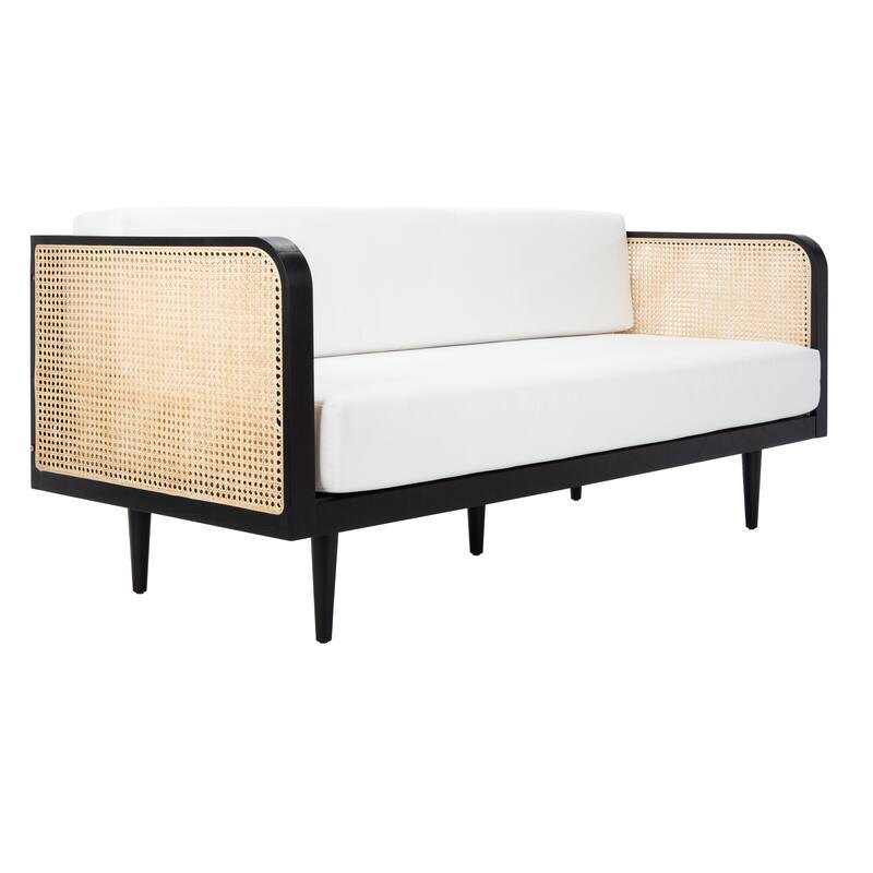 SAFAVIEH Home Helena French Cane Daybed - 75"W x 33"D x 31"H