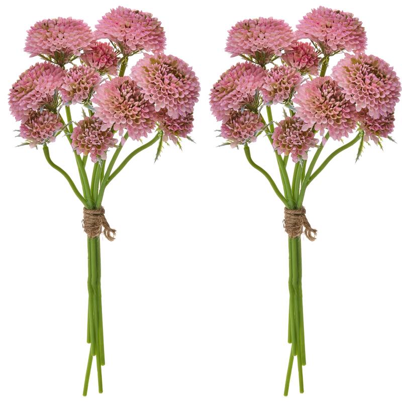 14" Scabiosa Bundle