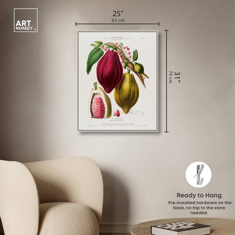 Cocoa Cacao by Etienne Denisse Canvas by Art Remedy