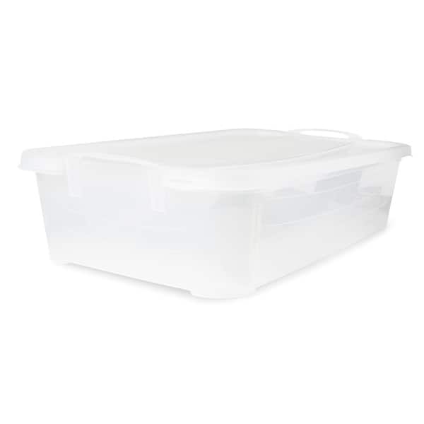 Life Story Clear Stackable Closet Organization & Storage Box, 34 Quart (24  Pack) - 2.05 - Bed Bath & Beyond - 35460943
