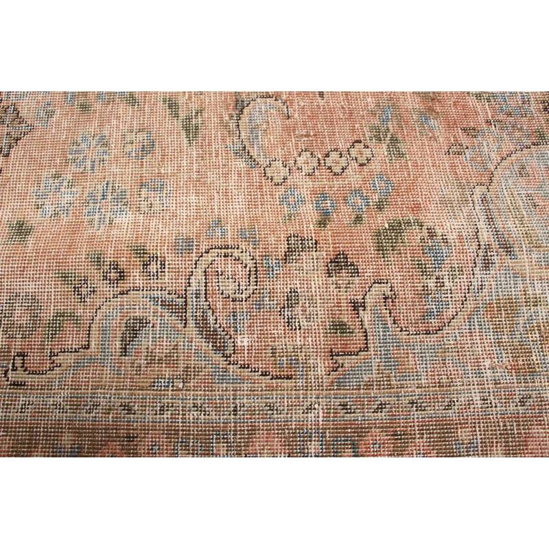 ECARPETGALLERY Hand-knotted Antalya Vintage Copper Wool Rug - 6'5 x 9'2