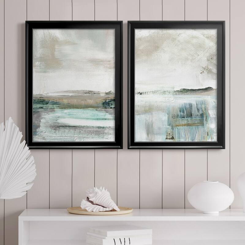 Summer Teal I Premium Framed Print - Ready to Hang - Multi-Color