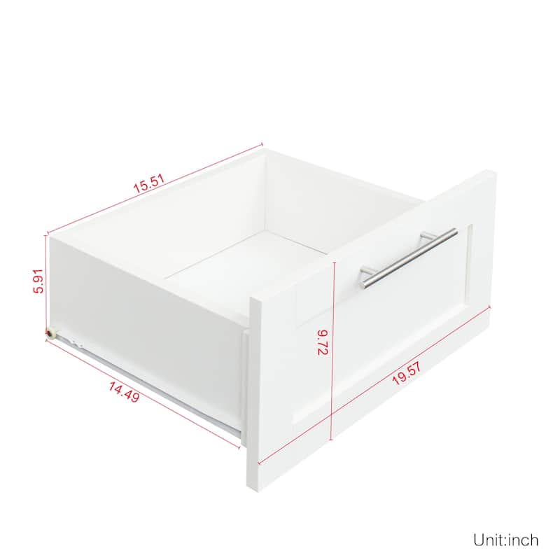 High wardrobe and kitchen cabinet with 2 doors