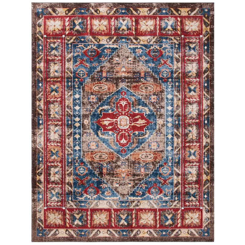 SAFAVIEH Bijar Bertineke Traditional Oriental Distressed Rug