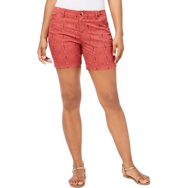 lee women's straight fit shorts
