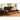 Copper Grove Dixie Honey Oak Full-size Futon Set with Suede Mattress