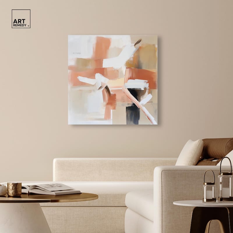 Rose and Rust II Canvas by Art Remedy, Gallery Wrapped