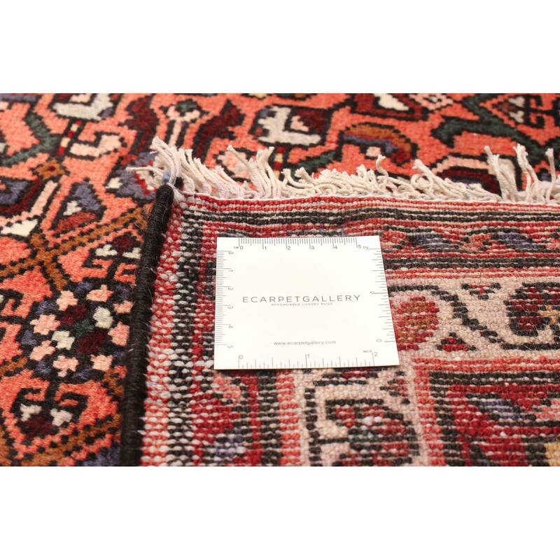 ECARPETGALLERY Hand-knotted Andelz Red Wool Rug - 2' 10" x 9' 10"