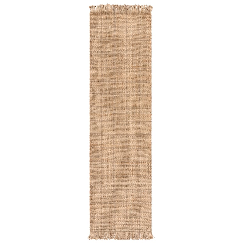 SAFAVIEH Flatweave Natural Miyoko Fiber Farmhouse Jute Rug