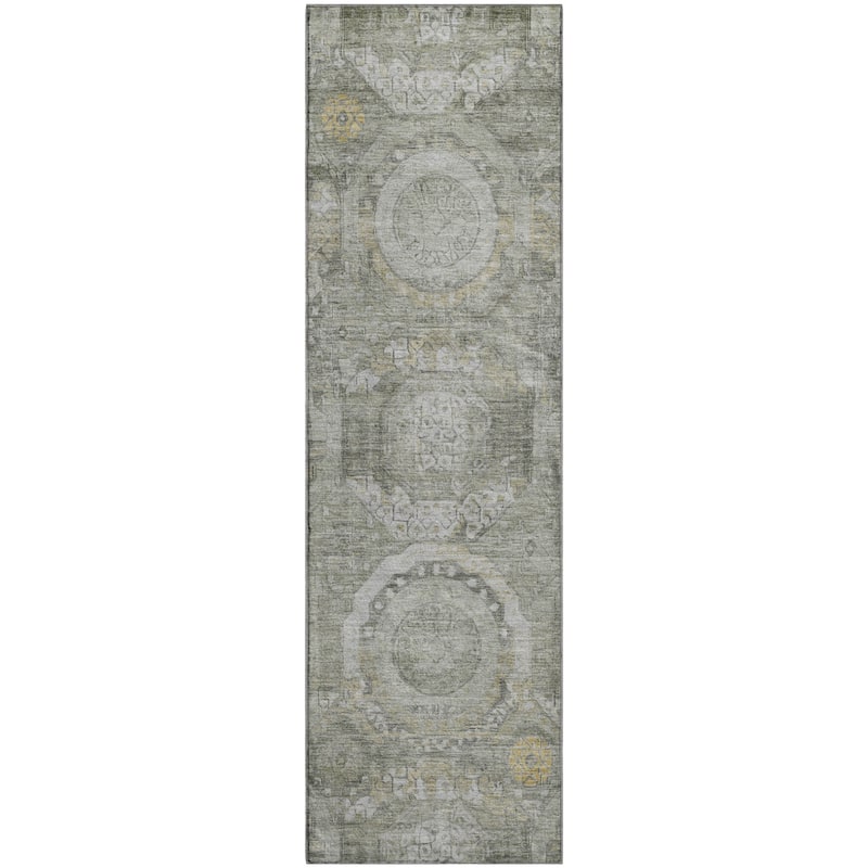Premium Washable Super Soft Vintage Medallions Mayfield Rug