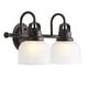 preview thumbnail 76 of 113, Shirley Metal/Glass LED Vanity Light, by JONATHAN Y