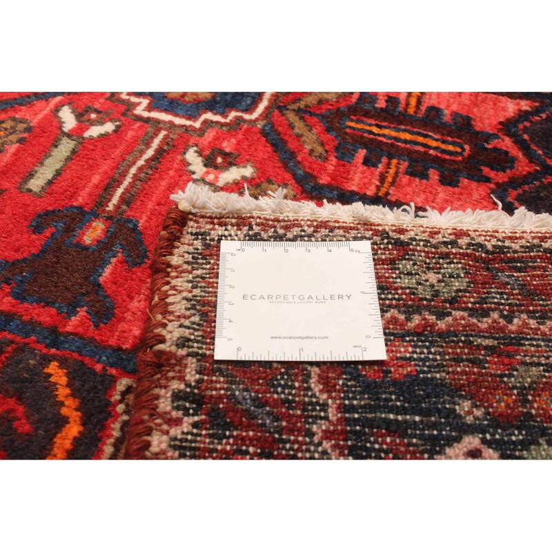ECARPETGALLERY Hand-knotted Anadol Red Wool Rug - 3'7 x 13'0