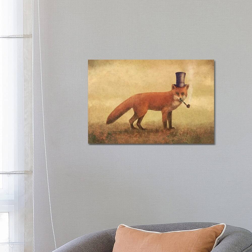 iCanvas "Crazy Like A Fox" by Terry Fan Canvas Print