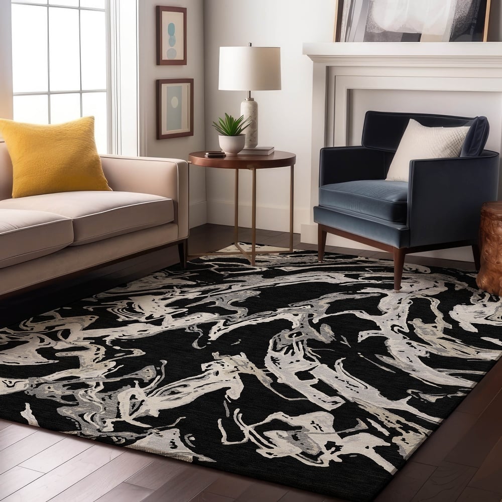 Premium Washable Super Soft Abstract Thrust Mayfield Rug