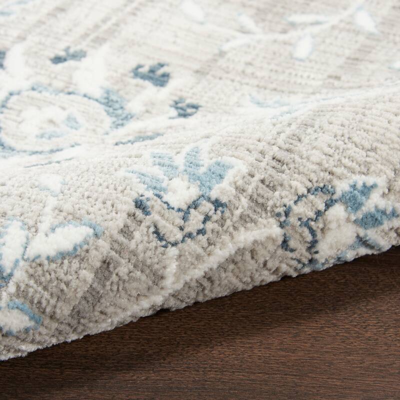 Nourison Lennox French Country Bordered Floral Area Rug