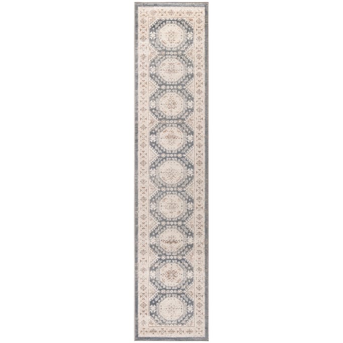 Nourison Serenity Home Indoor Persian Area Rug - 2' 2" x 7' 6" - Blue/Ivory - Runner
