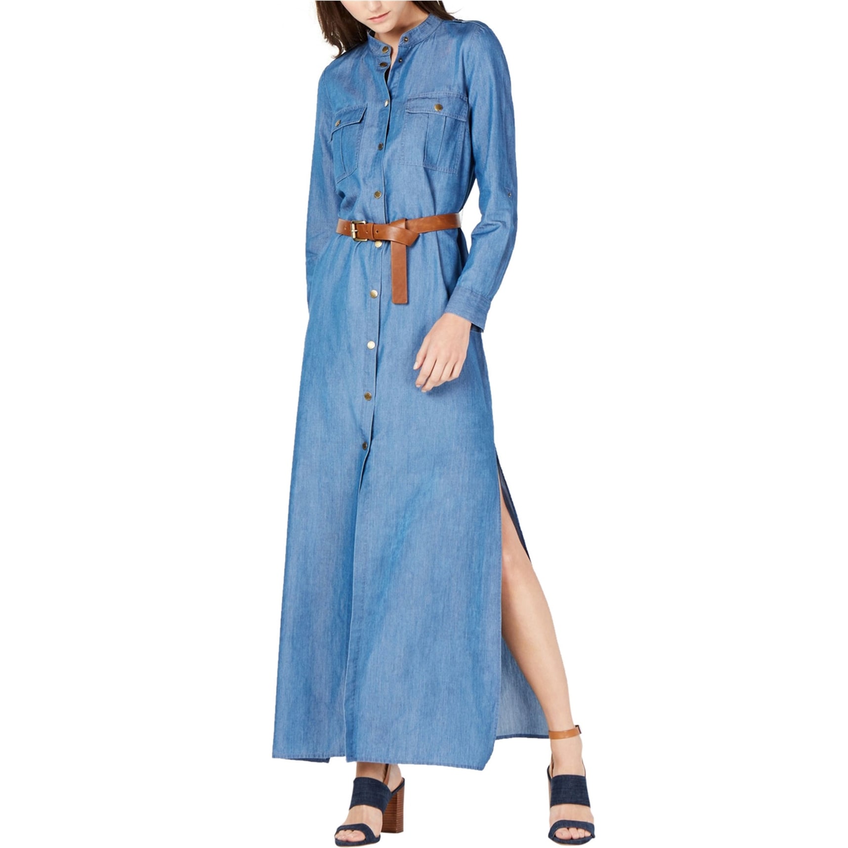 michael kors denim dress