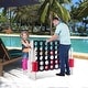 preview thumbnail 7 of 8, Gymax 4 in A Row Jumbo 4-to-Score Game Set Kids Adults w/ 42 Jumbo