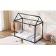 preview thumbnail 12 of 25, Twin Metal House Shape Platform Bed with House-Shaped Design