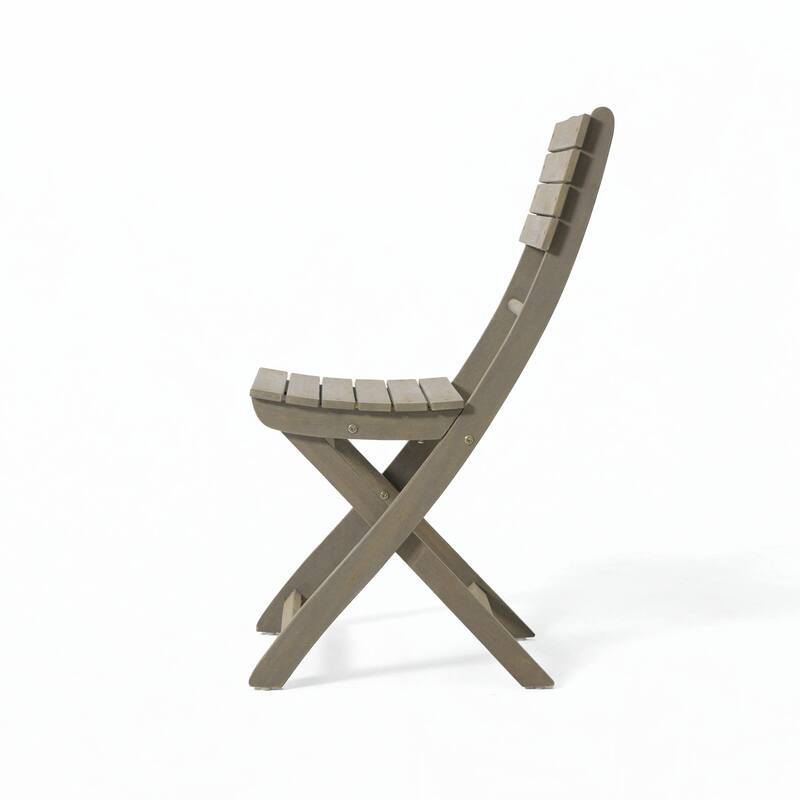 Outdoor FOLDABLE DINING SET, GREY