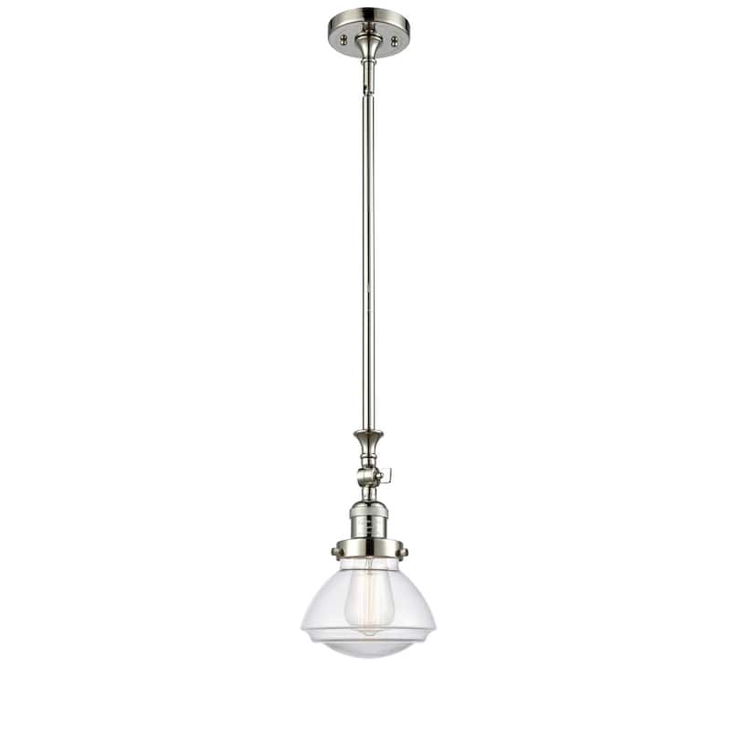 Innovations Lighting Olean 7" Wide Mini Rod Hung Adjustable Pendant