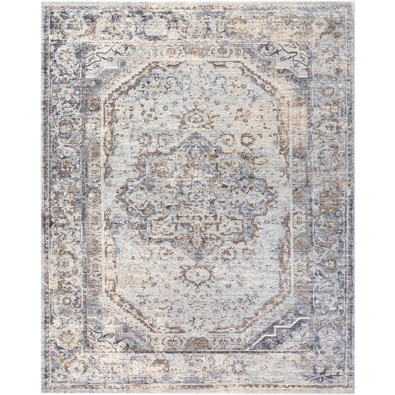 Artistic Weavers Edythe Vintage Medallion Grey Area Rug
