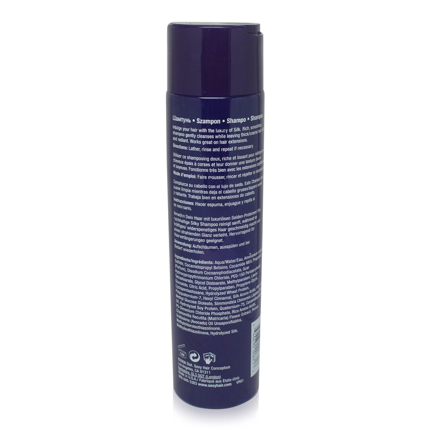 Shop Sexy Hair Silky Shampoo For Thick Coarse Hair 10 1 Oz Free