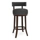 preview thumbnail 14 of 32, Furniture of America Fendeson Transitional Nailhead Swivel Barstool (Set of 2)