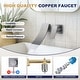 preview thumbnail 14 of 29, WOWOW Single Handle Wall Mounted Bathroom Basin Faucet