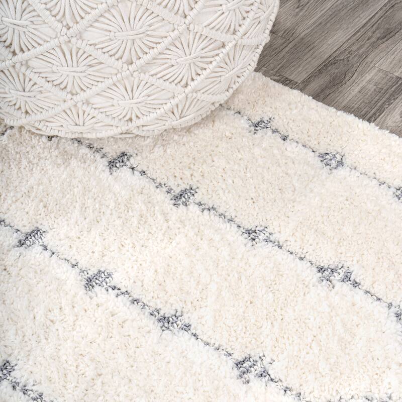 JONATHAN Y Faiza Tropical Leaves Area Rug