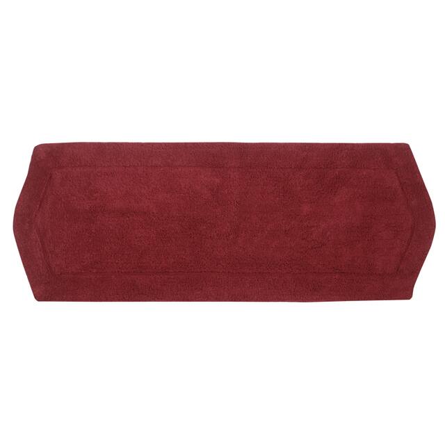 Home Weavers Waterford Collection Absorbent Cotton Machine Washable and Dry Runner Rug