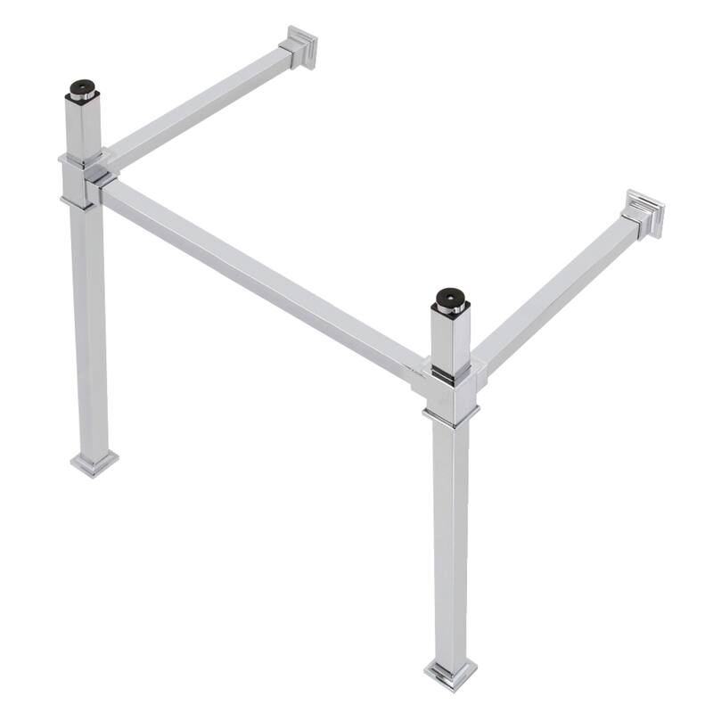 Kingston Brass Fauceture Stainless Steel Console Sink Legs - Polished Chrome