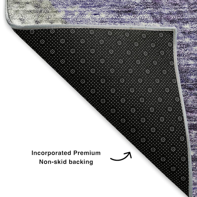 Premium Washable Super Soft Modern Global Mayfield Rug