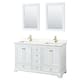 Option White, Gold Trim, Giotto Quartz Top