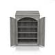 preview thumbnail 11 of 19, DH BASIC Jody Farmhouse Adjustable 4-Shelf Double-Door Shoe Cabinet with Lift-top Storage by Denhour
